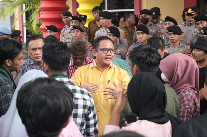 Komisi C DPRD Kota Gorontalo Kembali Terima MAsa Aksi Dari HMI